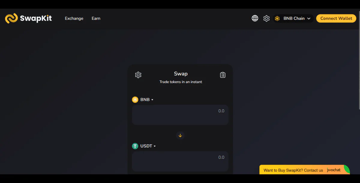 SwapKit DEX - Decentralized Cryptocurrency Exchange Platform, Farm, Staking, Swap