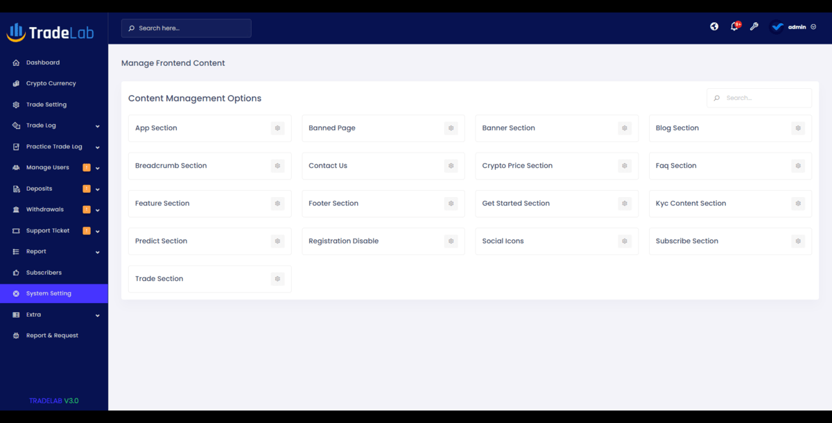TradeLab - Online Trading Platform